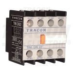   TRACON TR6DN04 Homlokoldali segédérintkező TR1D/F és TR1E kontaktorokhoz 230V, 50Hz, 2A, 4×NC