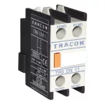   TRACON TR6DN11 Homlokoldali segédérintkező TR1D/F és TR1E kontaktorokhoz 230V, 50Hz, 2A, 1×NC+1×NO