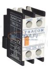 TRACON TR6DN20 Homlokoldali segédérintkező TR1D/F és TR1E kontaktorokhoz 230V, 50Hz, 2A, 2×NO
