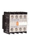 TRACON TR6DN22 Homlokoldali segédérintkező TR1D/F és TR1E kontaktorokhoz 230V, 50Hz, 2A, 2×NC+2×NO