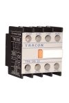 TRACON TR6DN22 Homlokoldali segédérintkező TR1D/F és TR1E kontaktorokhoz 230V, 50Hz, 2A, 2