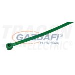   TRACON 190Z Normál kábelkötegelő, zöld 203×4,6mm, D=2-52mm, PA6.6, 100 db/csomag