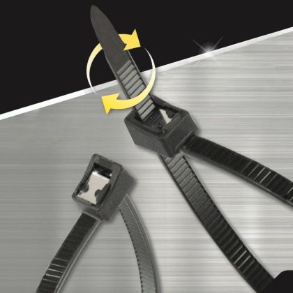   TRACON 200TC Önvágó kábelkötegelő 200x4.4mm, D=3-50mm, PA6.6