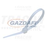   TRACON 270PR Normál kábelkötegelő, natúr 260x2.5mm, D=3-73, PA6.6, 100 db/csomag