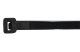 TRACON 271PR Normál kábelkötegelő, fekete 260x2.5mm, D=3-73, PA6.6