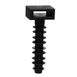   TRACON 8138 Beüthető kábelkötegelő tipli d=7mm, A=10,2×3,0mm, PA6.6