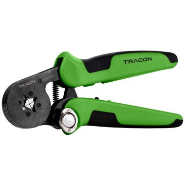 TRACON 9039-1016 Présszerszám szigeteletlen,-szigetelt és iker érvéghüvelyhez 0,25-16mm2