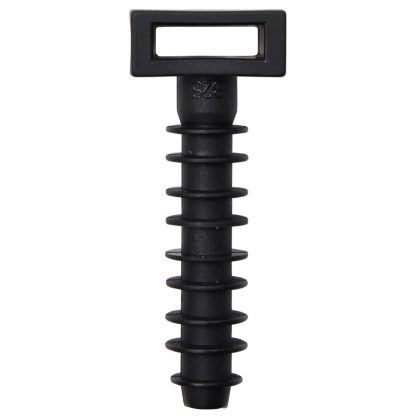 TRACON 9843 Beüthető kábelkötegelő tipli d=8mm, A=10,3×3,2mm, PA6.6