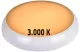 TRACON ADAMS12W Falon kívüli védett LED világítótest,m.érzékelő,áll. színhő 230VAC,12W,1200lm,3000/4000/6500K,1-8m,10s-12m,IP54,EEI=E