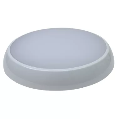 TRACON ADAMS16W Falon kívüli védett LED világítótest,m.érzékelő,áll. színhő 230VAC,16W,1600lm,3000/4000/6500K,1-8m,10s-12m,IP54,EEI=E