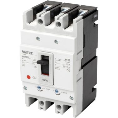 TRACON AKM1-63 Kompakt megszakító 3P,63A,Ir=(0,8-1,0)In, 400/415V, 50/60Hz, Icu=36kA, Ics= TRACON AKM1-63 Kompakt megszakító 3P,63A,Ir=(0,8-1,0)In, 400/415V, 50/60Hz, Icu=36kA, Ics=