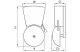 TRACON BELL8 Iskolai csengő 8 V, 50 Hz, 0,55 A, 85 dB