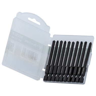 TRACON BITSLPZ1 Bitfej készlet SL/PZ1, L=70mm, 10pcs