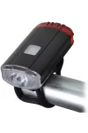 TRACON BLCR2W LED biciklilámpa, első-hátsó világítással 2W, 5000K, 3,7 V / 800 mAh, 150lm, IP54, 2/5h