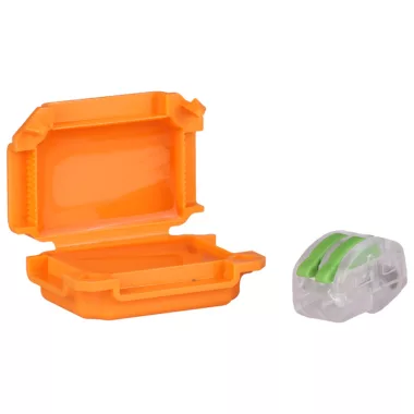 TRACON BOXW1 Vízálló műanyag doboz, narancssárga 41x28x19mm, IPX8 TRACON BOXW1 Vízálló műanyag doboz, narancssárga 41x28x19mm, IPX8