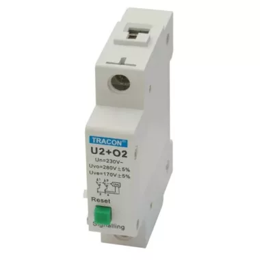 TRACON C60-U2/O2 Feszültségcsökkenési- és növekedési kioldó TDZ-hez 230 VAC
