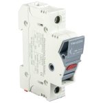   TRACON CFBL1P50 Szakaszolókapcsoló-biztosító hengeres bizt.hoz, maszkolható 50A, 14x51mm, Un=400V/690V, 1P, LED