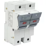   TRACON CFBL1P+N100 Szakaszolókapcsoló-biztosító hengeres bizt.hoz, maszkolható 100A, 22x58mm, Un=400V/690V, 1P+N right, LED