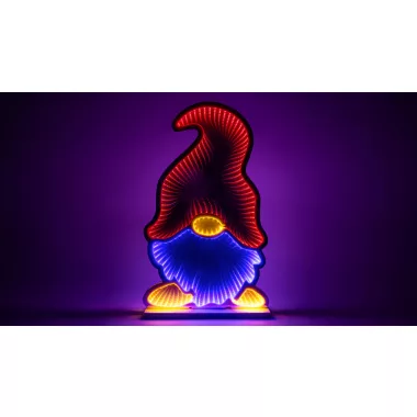 Tracon CHRMMBG LED karácsonyi tükördísz , manó, USB (X25016)