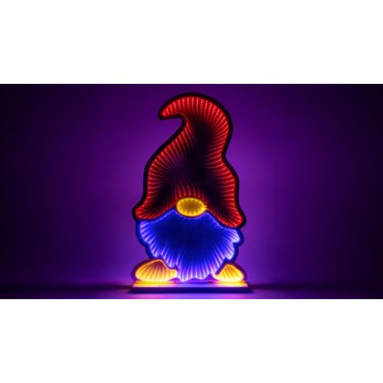   Tracon CHRMMBG LED karácsonyi tükördísz , manó, USB (X25016)