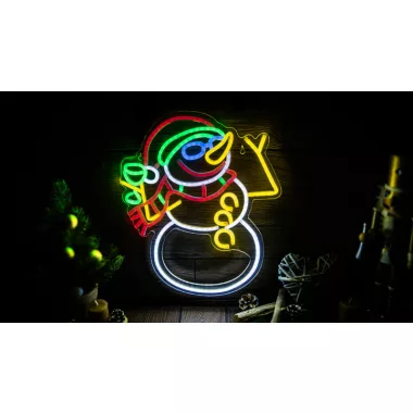 TRACON CHRNS NEON FLEX LED hóember, USB (X25013) USB, 1,5m, 4,5W, RGB