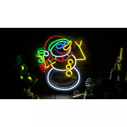 TRACON CHRNS NEON FLEX LED hóember, USB (X25013) USB, 1,5m, 4,5W, RGB