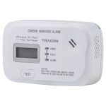 TRACON CO208A Szén-monoxid (CO) érzékelő 3 VDC (2x1,5V AA), >85 dB