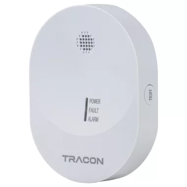 TRACON CO216LA Szén-monoxid (CO) érzékelő 3 VDC, 2,4 Ah, >85 dB