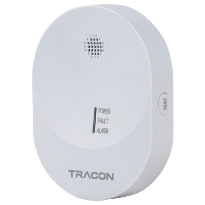 TRACON CO216LA Szén-monoxid (CO) érzékelő 3 VDC, 2,4 Ah, >85 dB