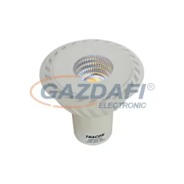 TRACON COBGU107CW COB LED spot fényforrás230VAC, 7 W, 6500 K, GU10, 511 lm, 40°