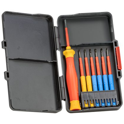 TRACON CSET8 1000 V-ra szigetelt csavarhúzószett 1000V, 8pcs