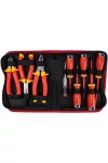 TRACON CSET9 1000 V-ra szigetelt szerszám készlet 1000V, 9pcs