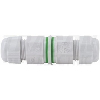   TRACON CST15W Cable extension with sealing box white 0.5-1.5 mm2, IP68, PA6.6, 3P, 450VAC, 16A