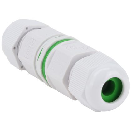   TRACON CST15W Tömítőszelencés kábeltoldó fehér 0.5-1.5 mm2, IP68, PA6.6, 3P, 450VAC, 16A