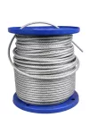 TRACON DKOT3 Drótkötél PVC bevonattal, 3-as 3mm, PVC