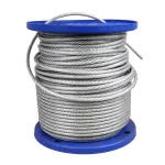 TRACON DKOT4 Drótkötél PVC bevonattal, 4-es 4mm, PVC