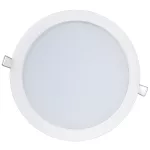   TRACON DLC5NW Kompakt beépíthető LED mélysugárzó 230VAC, 5W, 4000K, 450lm. IP20,D=104mm, EEI=F
