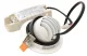 TRACON DLCOBA10W Beépíthető álmennyezeti LED lámpatest, forgatható 200-240VAC, 10 W, 800 lm, 4000 K, IP40, EEI=G