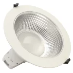   TRACON DLTRIO25W LED mélysugárzó változtathatószínhőmérséklettel 230VAC,25W,2280/2650/2450lm,3000/4000/5700K,90°,IP54, EEI=F