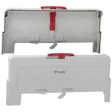 TRACON DSBCH4P Burkolat tartó oldalsó 4P, 60mm mellső,felső,alsó burk.-hoz 4P, 60 mm, 92x264x28 mm