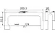 TRACON DSBCH4P Burkolat tartó oldalsó 4P, 60mm mellső,felső,alsó burk.-hoz 4P, 60 mm, 92x264x28 mm
