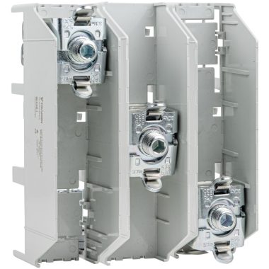 TRACON DSBCM6301 Kábel leágazó modul, 630 A, 3x1P, 60 mm 3P, 95-300 mm2, 150x183,5x115 mm, (20,25,30x5,10 mm)