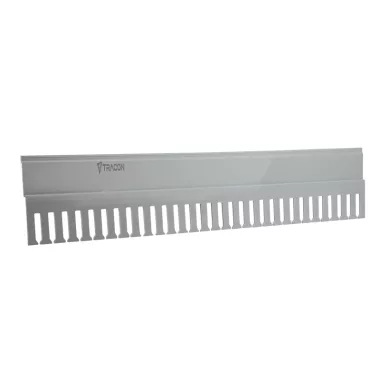 TRACON DSBCTBG Felső, alsó burkolat, rácsos, 3P, 4P gyűjtősínrendszerhez 3P, 4P, 109x9x1100 mm