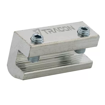 TRACON DSBEX250 Gyűjtősín toldó elem 55x29x20 mm, 12,15,20x5,10 mm, 250A,