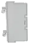 TRACON DSBFC3RH Burkolat tartó, hátsó magas, 3P, 60mm, mellső burkolathoz 3P, 60 mm, 107x206x9 mm