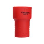 TRACON DSET16-17 1000V-ra szigetelt dugókulcs fej 1000V, 3/8, 17mm