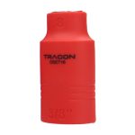 TRACON DSET16-8 1000V-ra szigetelt dugókulcs fej 1000V, 3/8, 8mm