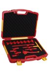 TRACON DSET16 16 db-os 1000V-ra szig. racsnis imbusz és dugókulcs készlet 1000V, CrV, 8-22mm, 4-8mm