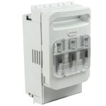   TRACON DSH00-3 Vízsz.szak.kapcs-bizt, szerelőlapra, saru + kapocs AC400V, 160A, AC 690V, 100A, 3P, NH00