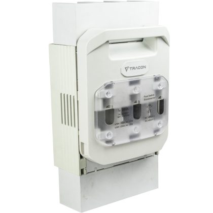 TRACON DSH1-3-60T Vízsz. szakaszolókapcs-bizt, gyűjtősín,föls kábelcsatl,sarus AC 400V, 25